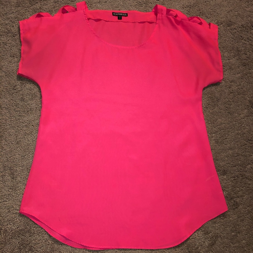 Pink blouse
